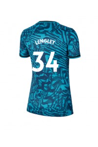 Fotbalové Dres Tottenham Hotspur Clement Lenglet #34 Dámské Třetí Oblečení 2022-23 Krátký Rukáv